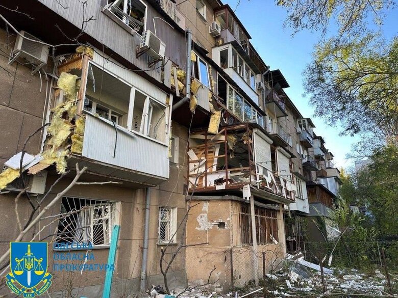наслідки удару по Одесі