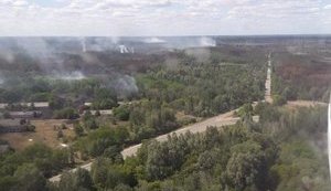 Пожежу в Зоні відчуження локалізовано, триває гасіння двох окремих осередків, - ДСНС