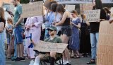 Протест против отставки министра обороны в Киеве, 17 июля 2026 года