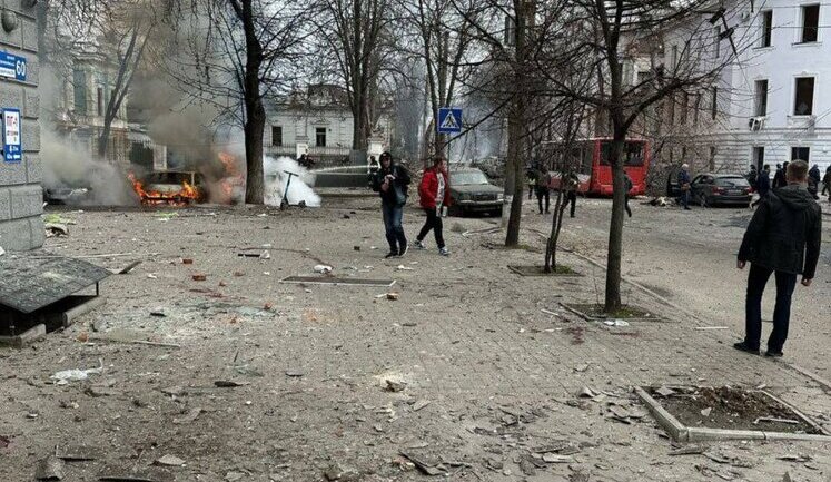 Russian strike on Sumy: more than 20 dead reported. VIDEO