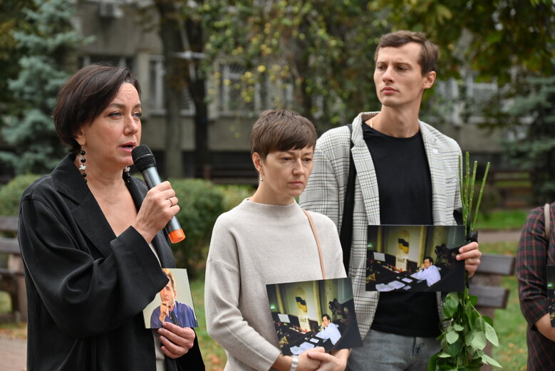 Акція пам’яті Георгія Гонгадзе та всіх убитих українських журналістів відбулася у Києві 11