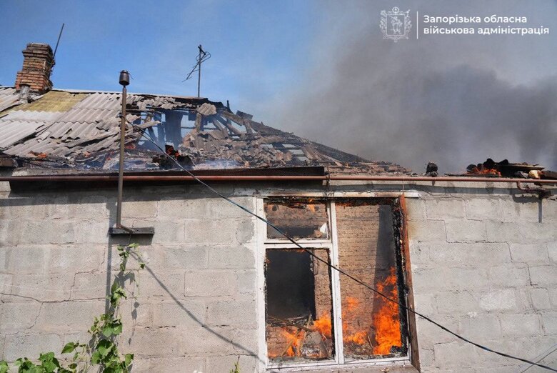 Запоріжжя після обстрілу