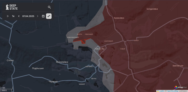 Russians advance in Chasiv Yar