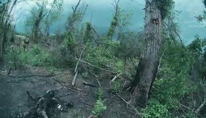 Ukrainian defenders entered enemy dugout and planted anti-tank mine to destroy it. VIDEO