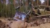 Екіпажі пожежних танків 26-ї артбригади та 72-ОМБр гасять пожежі в Житомирській області. ВIДЕО