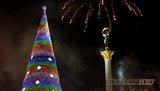 Раскритикованная Азаровым главная елка Украины признана лучшей в Восточной Европе
