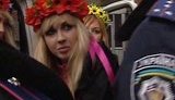 Активисты FEMEN заявляют о домогательствах во время задержания. ВИДЕО.
