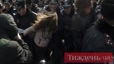 "Чивокуня, насоси на четвертий рік", - акция против Януковича закончилась задержанием активистов. ФОТОрепортаж (Обновлено)