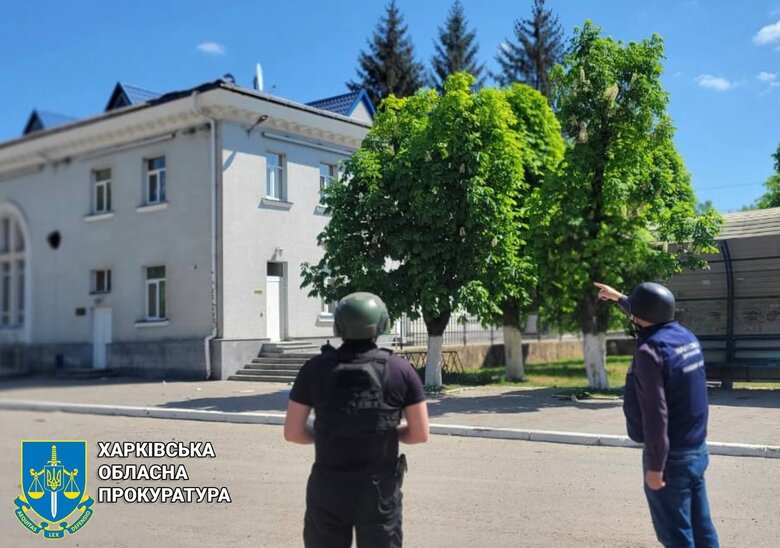Наслідки обстрілу Чугуєва на Харківщині