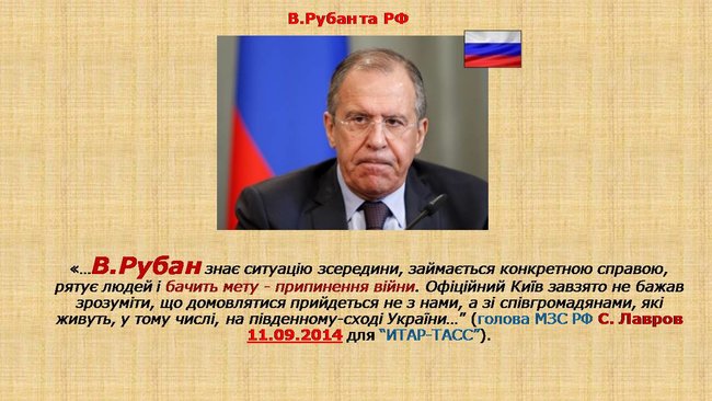 Рубан - российский политический проект: презентация СБУ о деятельности руководителя Офицерского корпуса 20