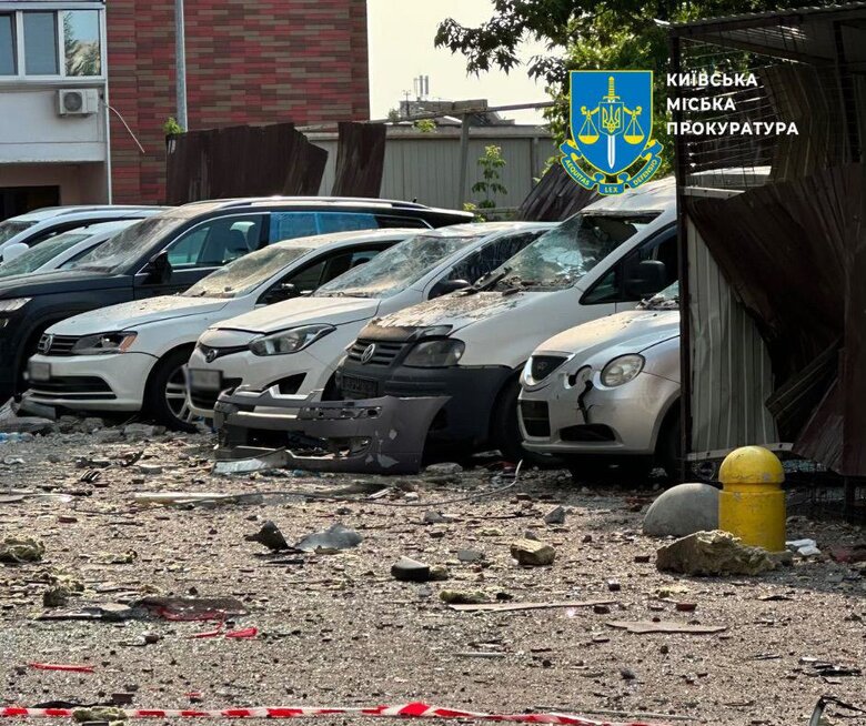 наслідки атаки на Київ 10 червня