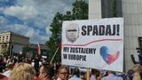 качиньский польша протесты