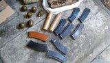 Полицейские обнаружили схрон с боеприпасами в Донецкой области. ФОТОрепортаж