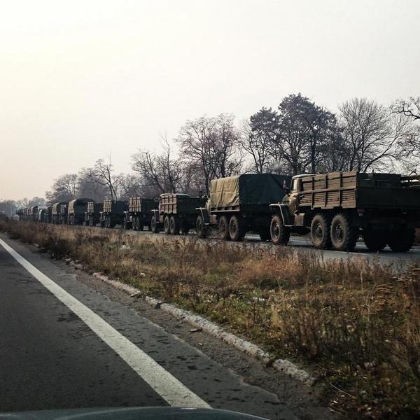 В сети опубликовали архивное видео разгрома колонны ВСУ под Бахмутом