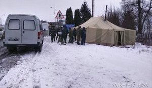 Пункты обогрева для водителей большегрузов появились в Киевской области, - ГСЧС