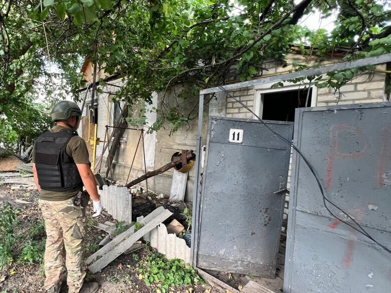 Наслідки обстрілів Донеччини