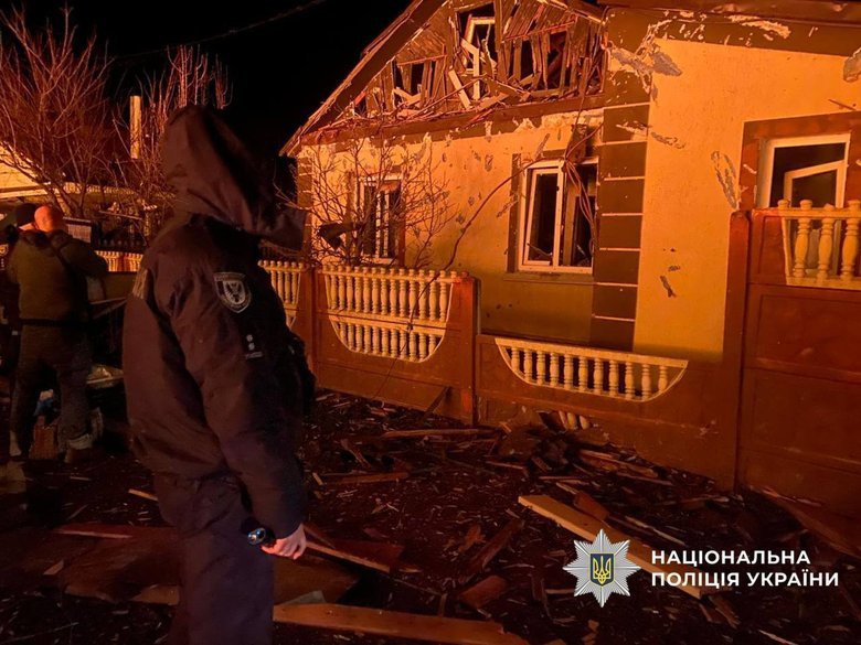 Городня після обстрілу