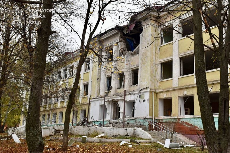 Краматорськ після обстрілу
