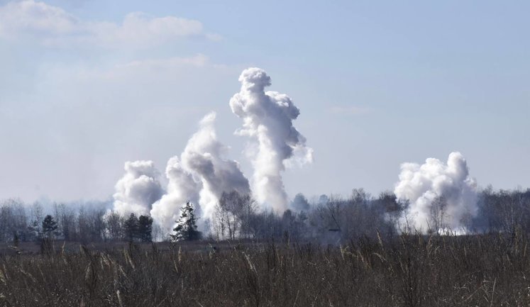 Over past day, Russians fired on three villages in Sumy region: total of more than 20 "arrivals", - head of RMA Zhyvytsky. VIDEO