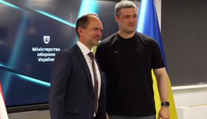 Федоров із данським колегою Бруусом обговорив розвиток антибалістичних спроможностей. ВIДЕО