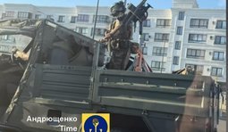 Переміщення техніки РФ у Маріуполі