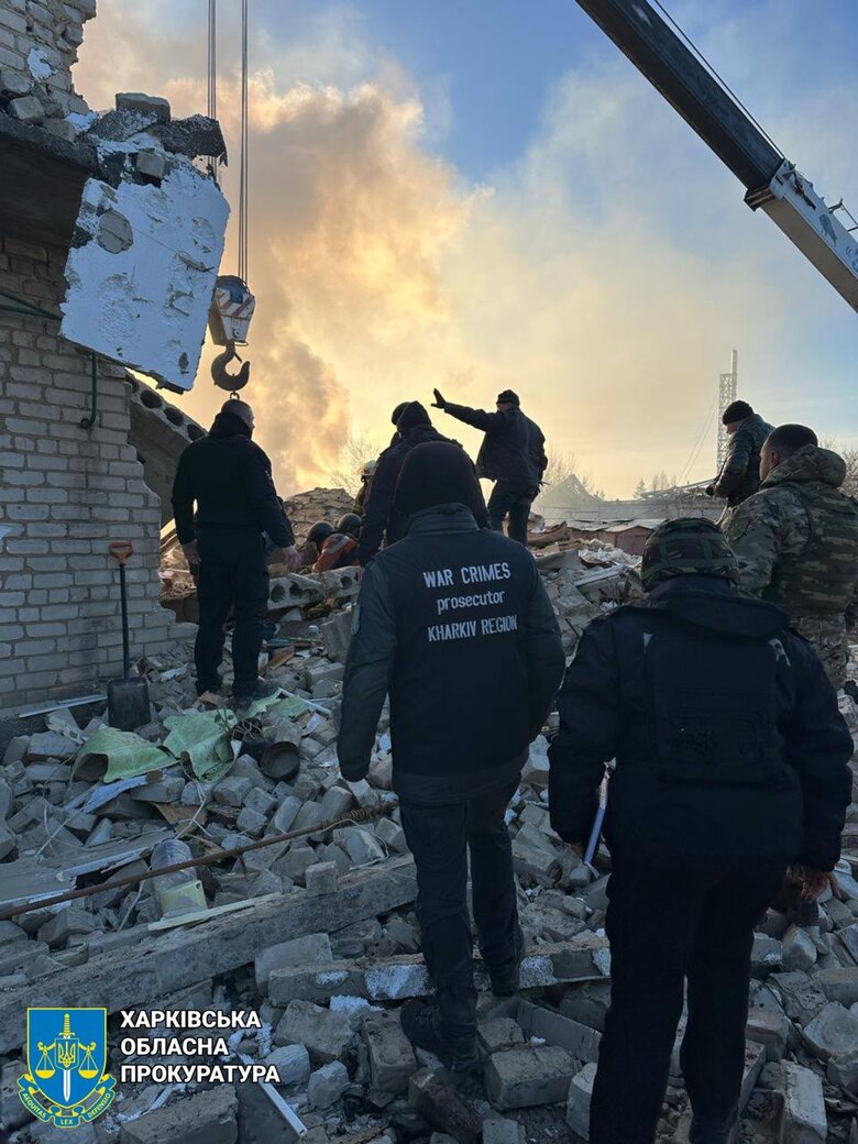 Наслідки обстрілу Купʼянська