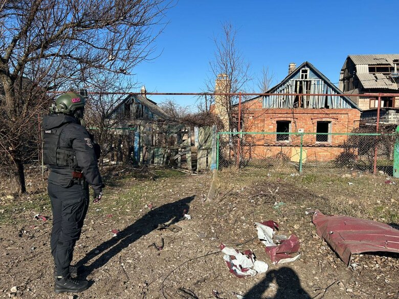 Наслідки обстрілу Донеччини
