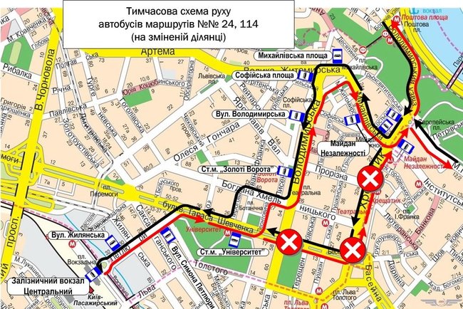 Фінал Ліги чемпіонів: громадський транспорт Києва змінить маршрути 03