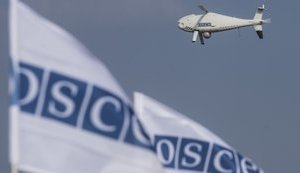 Наемники РФ обстреляли беспилотник ОБСЕ на Луганщине и продолжают блокировать доступ патрулей к оккупированной части Донбасса, - отчет