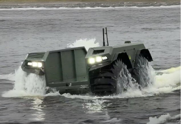 НРК-амфібія UNEX UGV