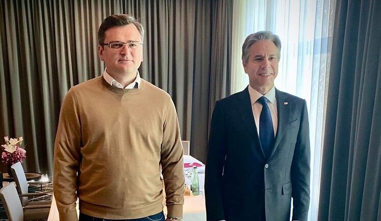 Кулеба зустрівся у Берліні із Блінкеном: Більше зброї прямує до України. ФОТО