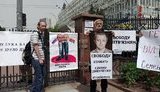 "Свободу комбату": У стен Апелляционного суда проходит акция в поддержку Семенченко. ФОТОрепортаж