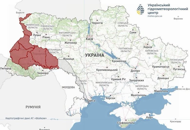 Вода падає нижче історичних мінімумів: для річок оголосили небезпеку