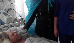 Aidar fighter Oleksandr Tsarenko died in emergency room. PHOTO