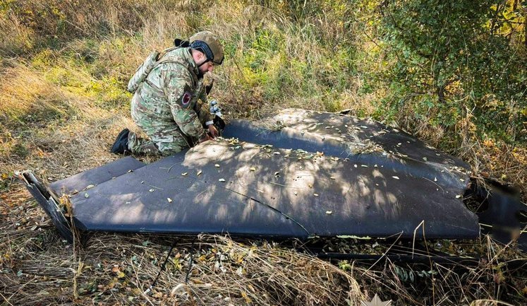 На Полтавщині знешкодили нерозірвану бойову частину ворожого БпЛА. ФОТОрепортаж