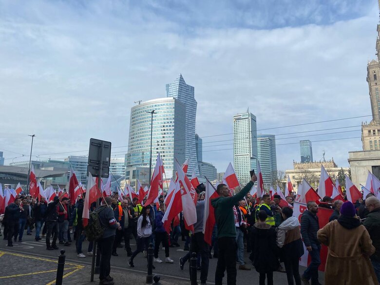 Протест фермерів у Польщі
