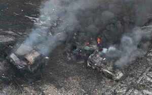 уничтожение российской бронетехники на курщине