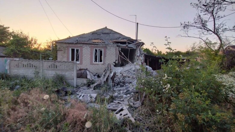 Последствия обстрелов Донецкой области российскими захватчиками 01