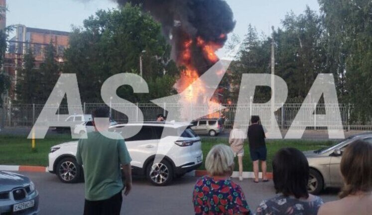 ТЕЦ та трансформатори палають у російській Пензі: там скаржаться на перебої зі світлом. ВІДЕО+ФОТО
