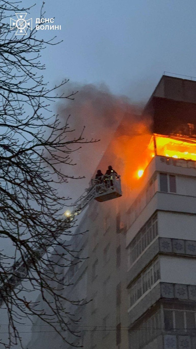 удар по Луцьку