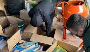 Кіберполіція припинила незаконну діяльність інтернет-магазину з продажу контрафактної кави: вилучено близько тонни сировини. ВIДЕО