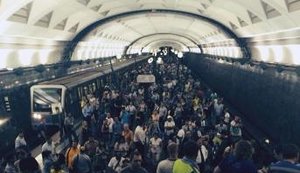 Авария в московском метро: по меньшей мере, 4 человека погибли, 95 - пострадали. ФОТОрепортаж