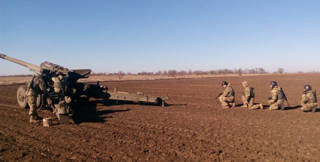 Anti-tank artillery units conduct drills in Kherson region 03 Anti-tank artillery units conduct drills in Kherson region 03