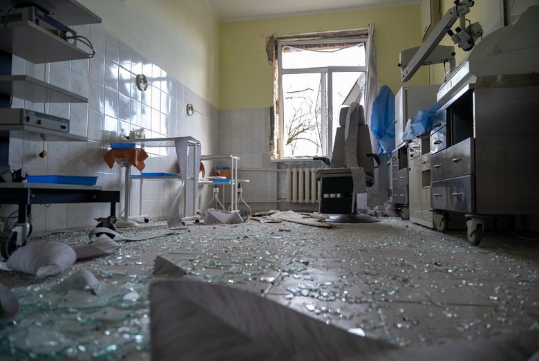 Повреждены учреждения здравоохранения в Киеве 14 ноября