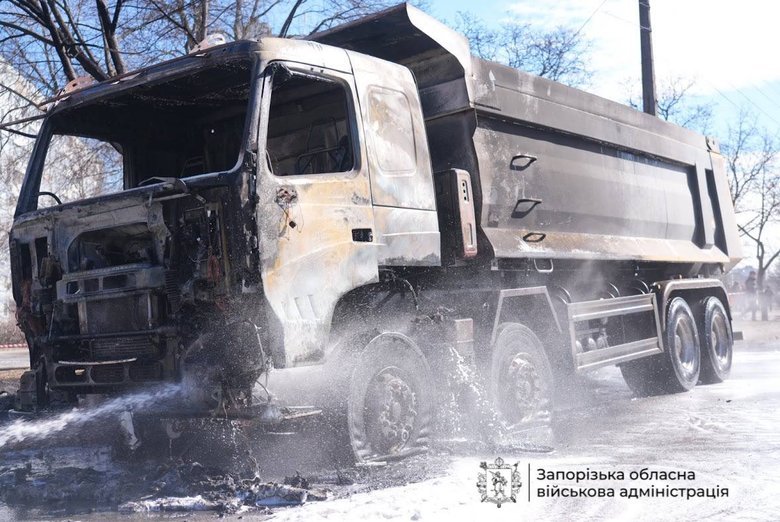 обстріл Запоріжжя