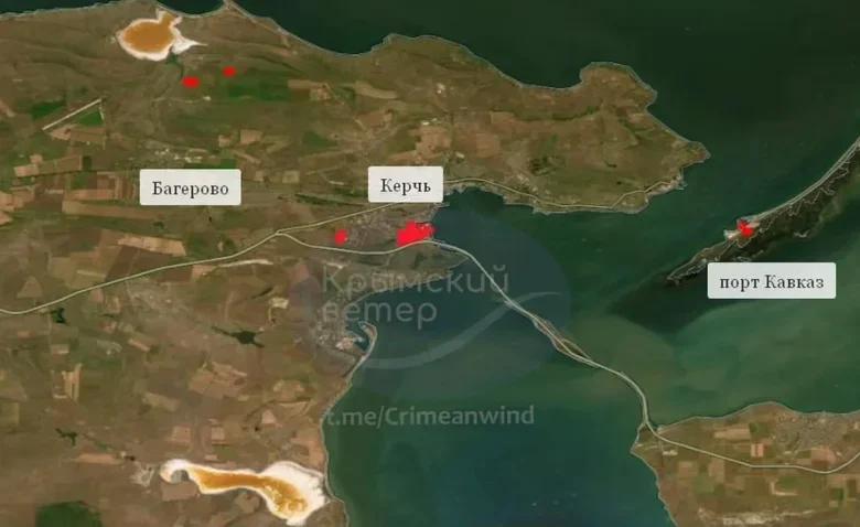 Fires have been reported at a number of sites in Crimea: OSINT analysts report attacks