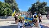 Протест проти візиту Матвієнко та делегації РФ до Швейцарії