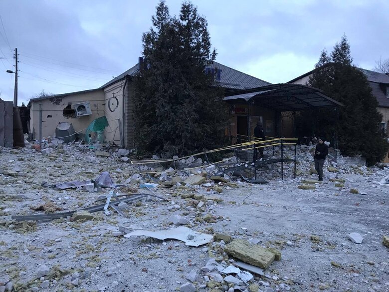 Удар по Золочеву