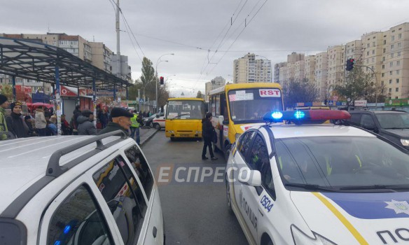 Подружжя загинуло під колесами маршрутки в Києві, - Нацполіція 03