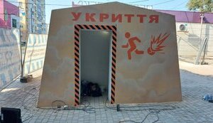 First shelter at transport stop was installed in Kharkiv. VIDEO&PHOTOS